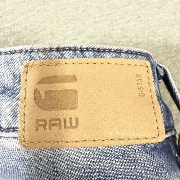 G-STAR Kate Boyfriend wmn Damen Stretch Jeans Hose 38 W30 L32 hellblau used look - Picture 14 of 16